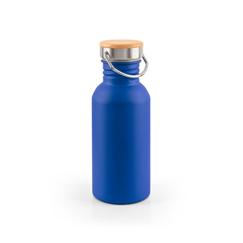 EWING. Garrafa em aço inoxidável (90% reciclado) com parede simples