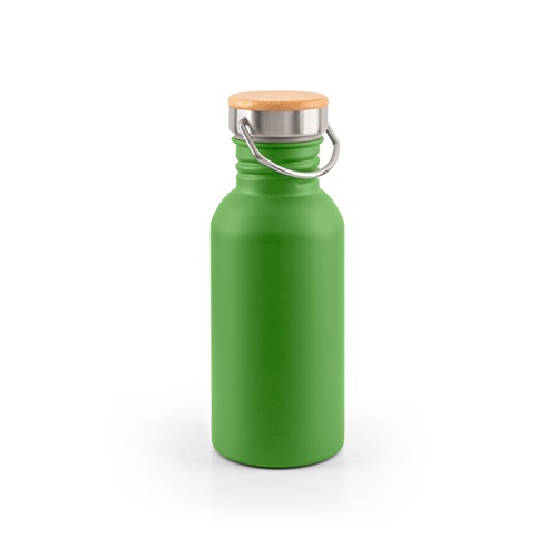 EWING. Garrafa em aço inoxidável (90% reciclado) com parede simples