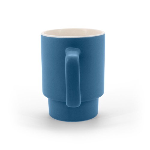 KUERTEN. Caneca de cerâmica com acabamento mate 330 mL