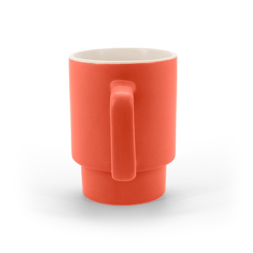KUERTEN. Caneca de cerâmica com acabamento mate 330 mL