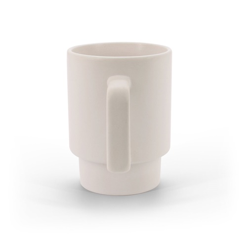KUERTEN. Caneca de cerâmica com acabamento mate 330 mL