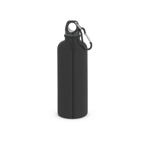 KELCE. Garrafa em aço inoxidável com parede simples e mosquetão 550 ml