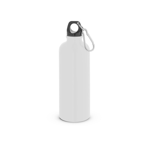KELCE. Garrafa em aço inoxidável com parede simples e mosquetão 550 ml