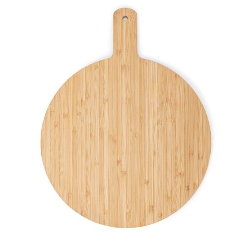 CHEESANO. Tábua de servir em bambu com formato redondo