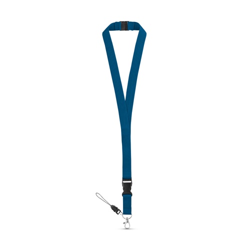 MURRAY. Lanyard em poliéster com mosquetão em metal