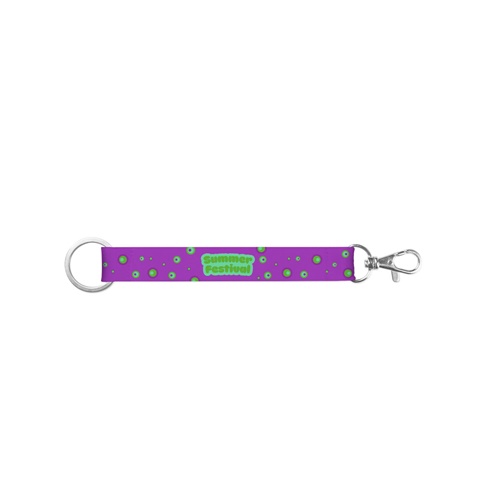 WALSALL. SET Lanyard SUBLIMATION Short II DUO (20 mm) em poliéster reciclado (100% rPET) com Argola Ø 32 mm e mosquetão de gatilho 20 mm