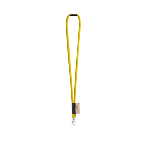 WISBECH. SET Lanyard TUBE Long (Ø 7 mm) com mosquetão de gatilho 9 mm e Fecho de segurança Ø 7 mm