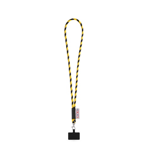 GOSPORT. SET Lanyard TUBE Long (Ø 7 mm) com mosquetão de gatilho 9 mm e suporte para telemóvel