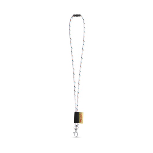 MANSFIELD. SET Lanyard NAUTIC Long (Ø 7 mm) com mosquetão de gatilho 9 mm e Fecho de segurança Ø 7 mm
