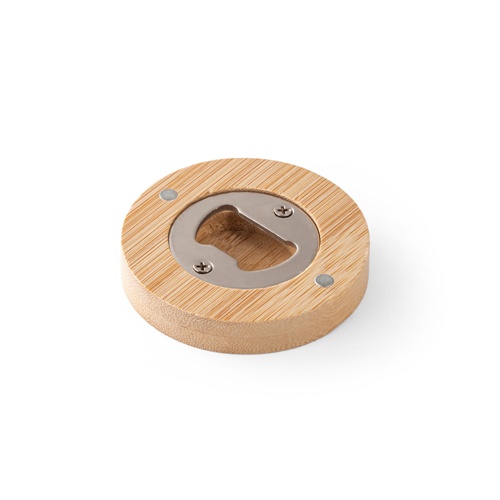 AMCHUR. Base para copos em bambu com abre-cápsulas