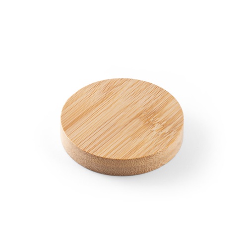 AMCHUR. Base para copos em bambu com abre-cápsulas