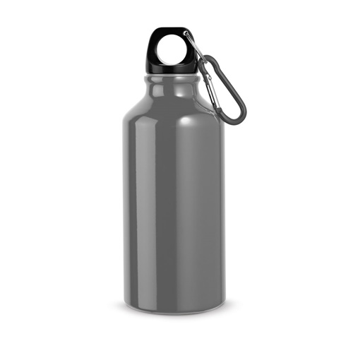 LANDSCAPE S. Garrafa de desporto em alumínio com mosquetão 400 mL