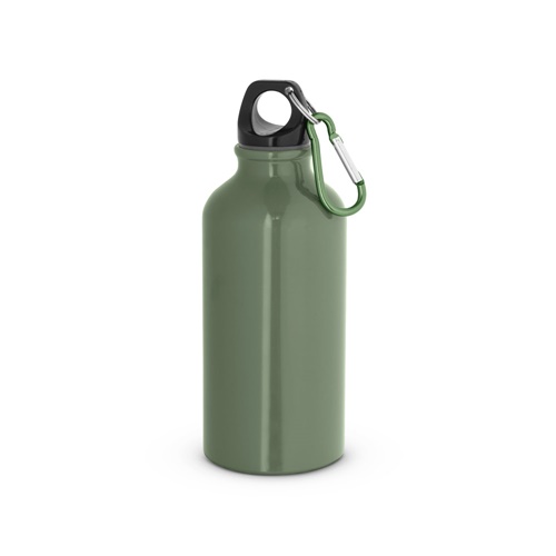LANDSCAPE S. Garrafa de desporto em alumínio com mosquetão 400 mL