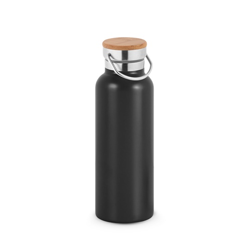 RAGNAR. Garrafa em aço inoxidável (36% reciclado) de parede dupla térmica, isolada a vácuo 570 mL