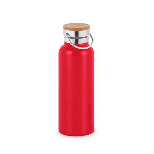 RAGNAR. Garrafa em aço inoxidável (36% reciclado) de parede dupla térmica, isolada a vácuo 570 mL
