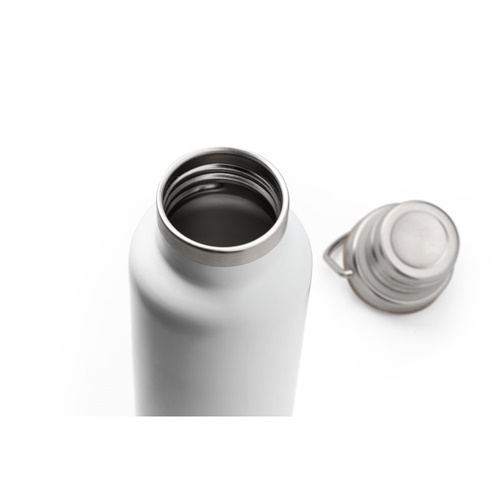 RAGNAR. Garrafa em aço inoxidável (36% reciclado) de parede dupla térmica, isolada a vácuo 570 mL