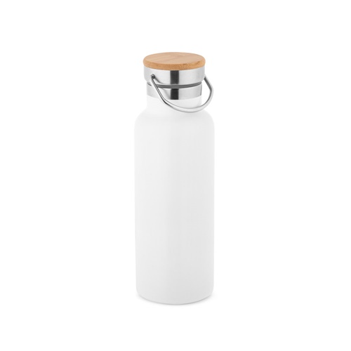 RAGNAR. Garrafa em aço inoxidável (36% reciclado) de parede dupla térmica, isolada a vácuo 570 mL