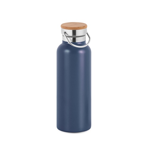 RAGNAR. Garrafa em aço inoxidável (36% reciclado) de parede dupla térmica, isolada a vácuo 570 mL