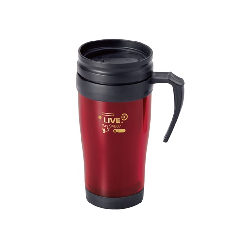 LIVE. Caneca de viagem em PP 420 mL