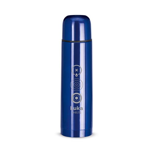 LUKA. Garrafa térmica em aço inoxidável 500 mL