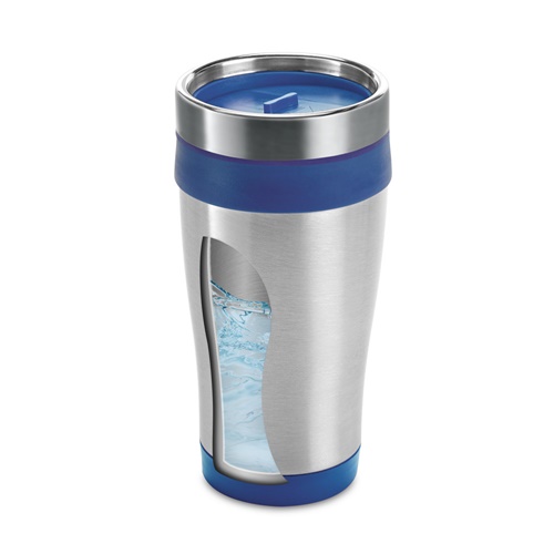 BATUM. Copo de viagem em aço inoxidável e PP 420 mL