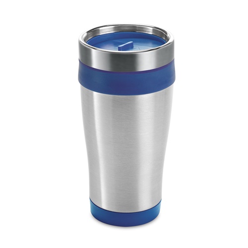 BATUM. Copo de viagem em aço inoxidável e PP 420 mL