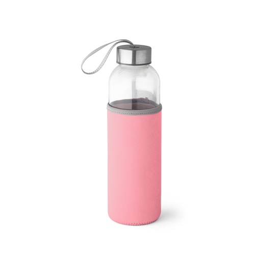 RAISE. Garrafa de desporto em vidro e aço inoxidável 520 mL