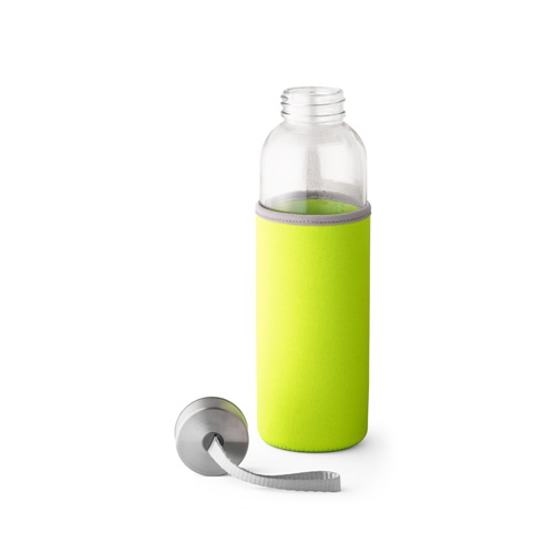 RAISE. Garrafa de desporto em vidro e aço inoxidável 520 mL