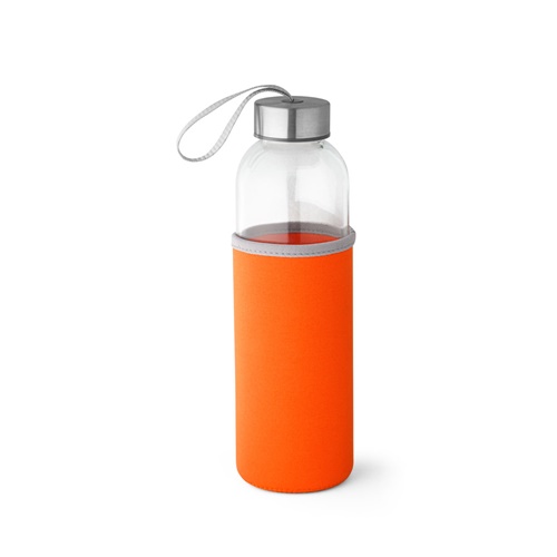 RAISE. Garrafa de desporto em vidro e aço inoxidável 520 mL