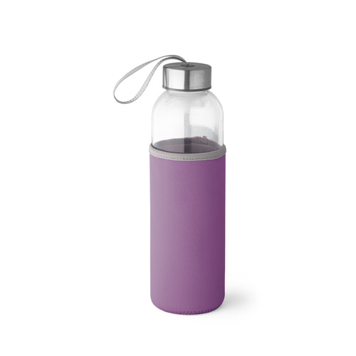 RAISE. Garrafa de desporto em vidro e aço inoxidável 520 mL