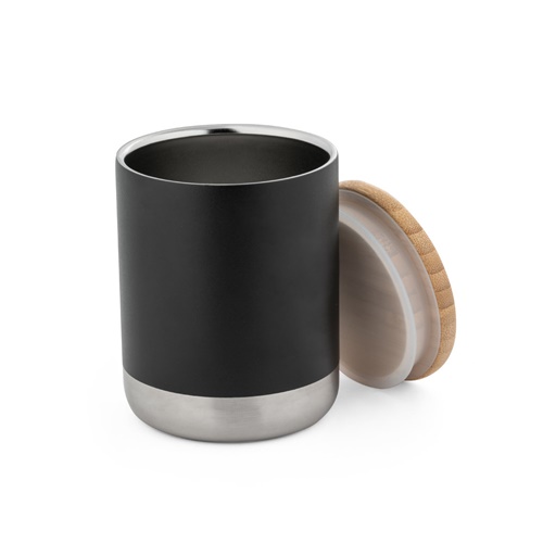 NORRE TUMBLER. Copo em aço inoxidável (36% reciclado) com parede dupla isolada a vácuo 370 mL