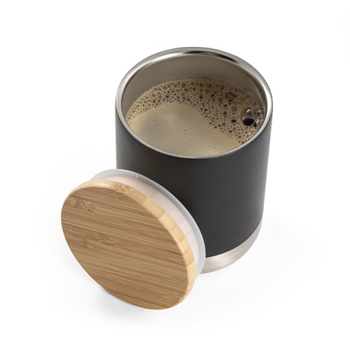 NORRE TUMBLER. Copo em aço inoxidável (36% reciclado) com parede dupla isolada a vácuo 370 mL