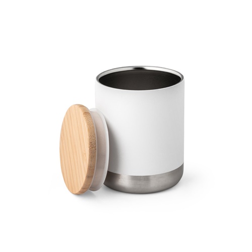 NORRE TUMBLER. Copo em aço inoxidável (36% reciclado) com parede dupla isolada a vácuo 370 mL