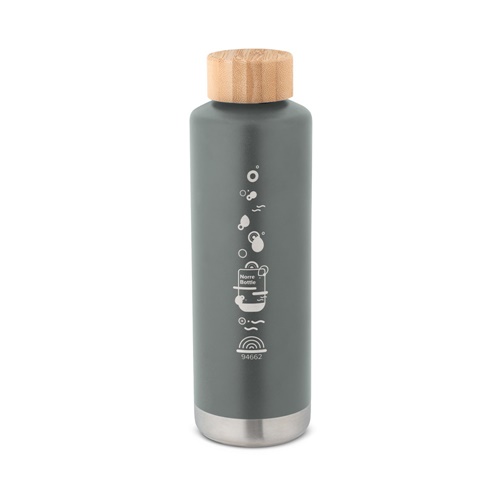 NORRE BOTTLE. Garrafa em aço inoxidável (36% reciclado) com parede dupla isolada a vácuo 640 mL
