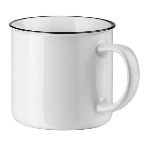 VERNON WHITE. Caneca em cerâmica 340 mL
