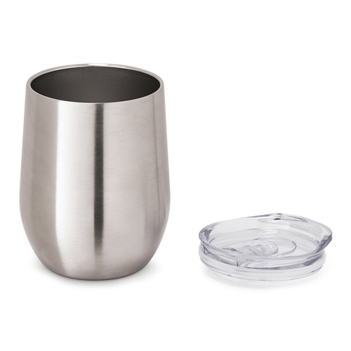 RONDE. Copo de viagem em aço inoxidável 400 mL