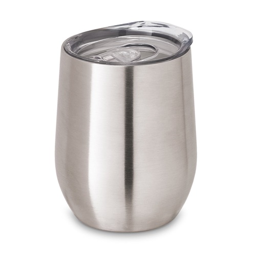 RONDE. Copo de viagem em aço inoxidável 400 mL
