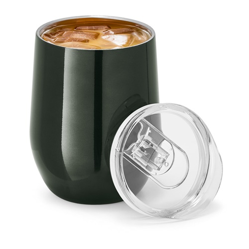 RONDE. Copo de viagem em aço inoxidável 400 mL
