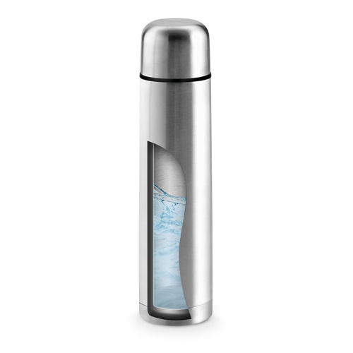 LITER. Garrafa térmica em aço inoxidável 1000 mL