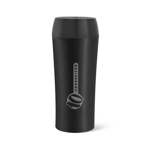 MONARDA. Copo de viagem em aço inoxidável e PP 470 mL
