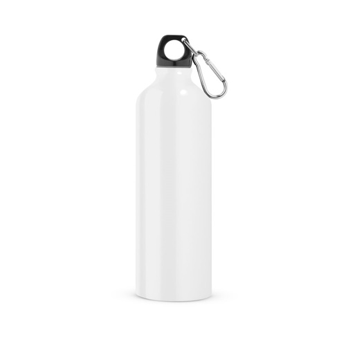 LANDSCAPE L. Garrafa de desporto em alumínio com mosquetão 800 mL