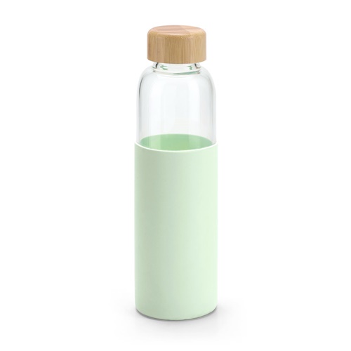 DAKAR. Garrafa em vidro borossilicato e bambu 600 mL