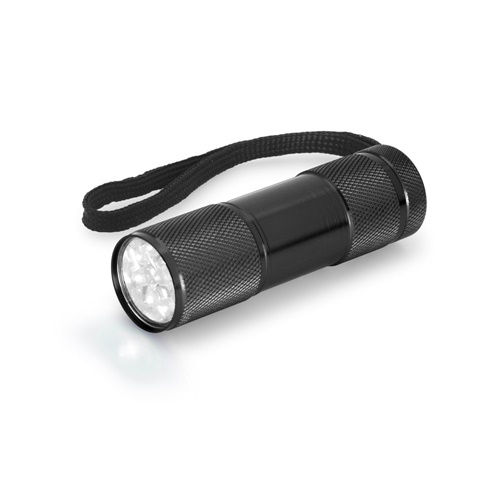 FLASHY. Lanterna em alumínio com 9 LEDs