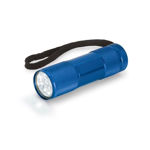 FLASHY. Lanterna em alumínio com 9 LEDs