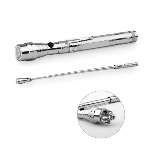 NOBEND. Lanterna LED extensível em metal