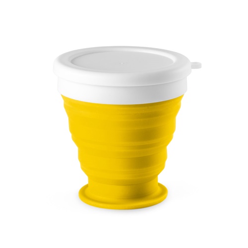 ASTRADA. Copo de viagem dobrável em Silicone e PP 250 mL