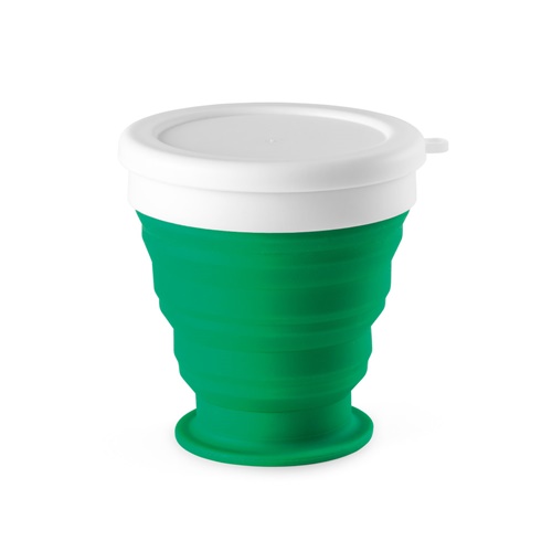ASTRADA. Copo de viagem dobrável em Silicone e PP 250 mL