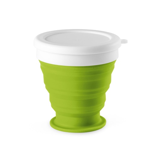 ASTRADA. Copo de viagem dobrável em Silicone e PP 250 mL