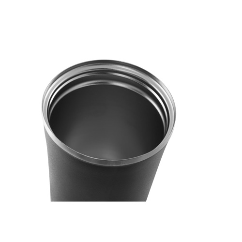 PHELPS. Copo de viagem em aço inoxidável e PP 470 mL