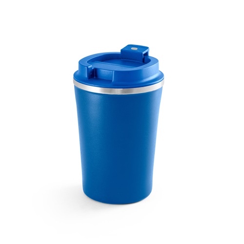 PHELPS. Copo de viagem em aço inoxidável e PP 470 mL